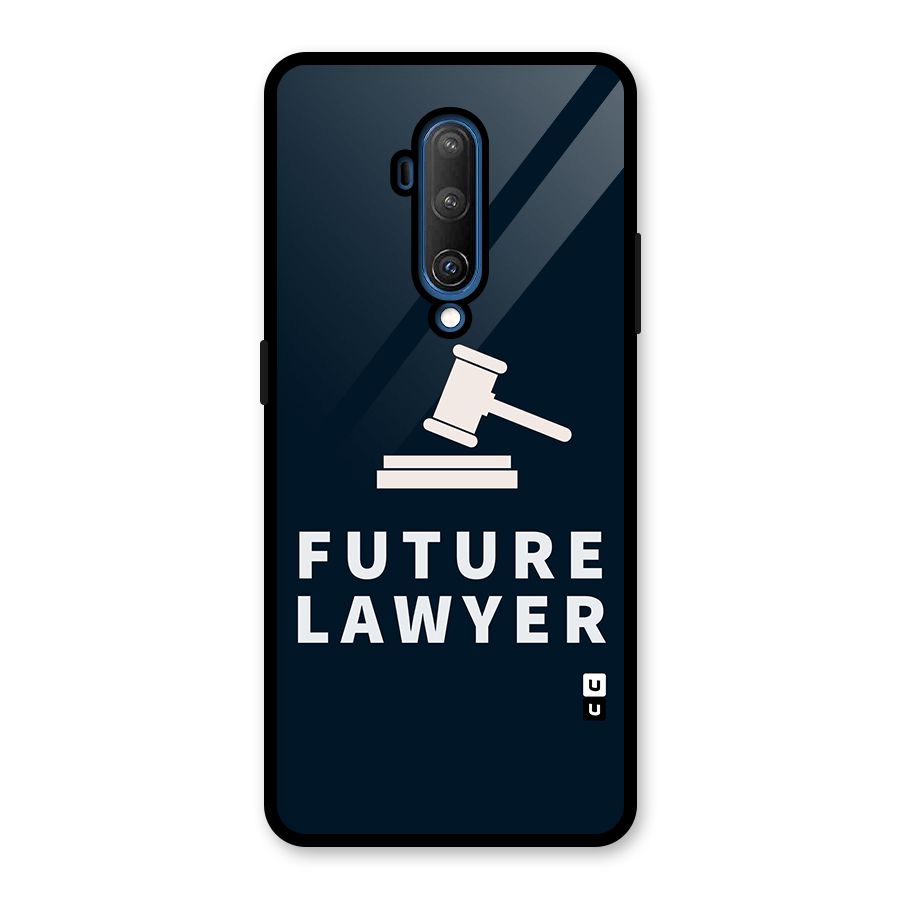 Future Lawyer Glass Back Case for OnePlus 7T Pro