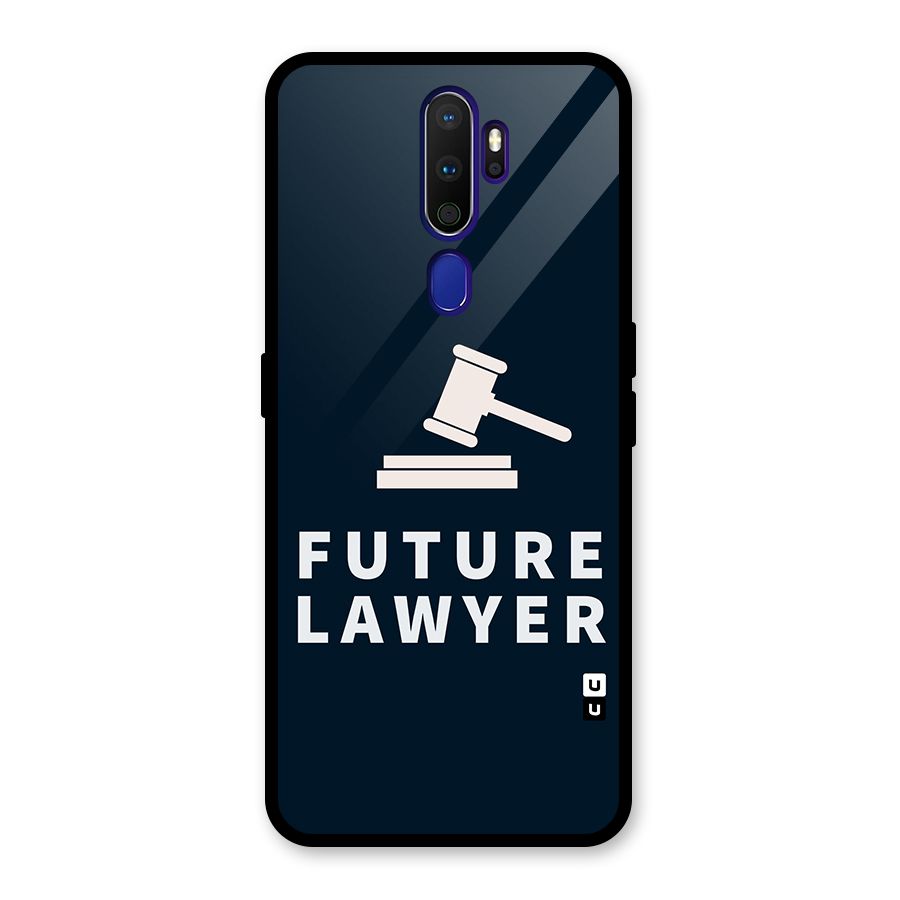 Future Lawyer Glass Back Case for Oppo A9 (2020)