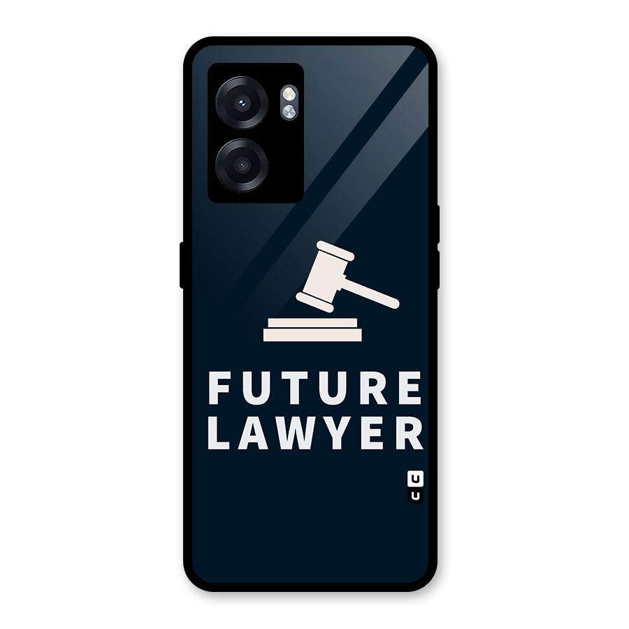 Future Lawyer Glass Back Case for Oppo K10 (5G)