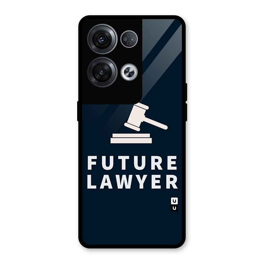 Future Lawyer Glass Back Case for Oppo Reno8 Pro 5G
