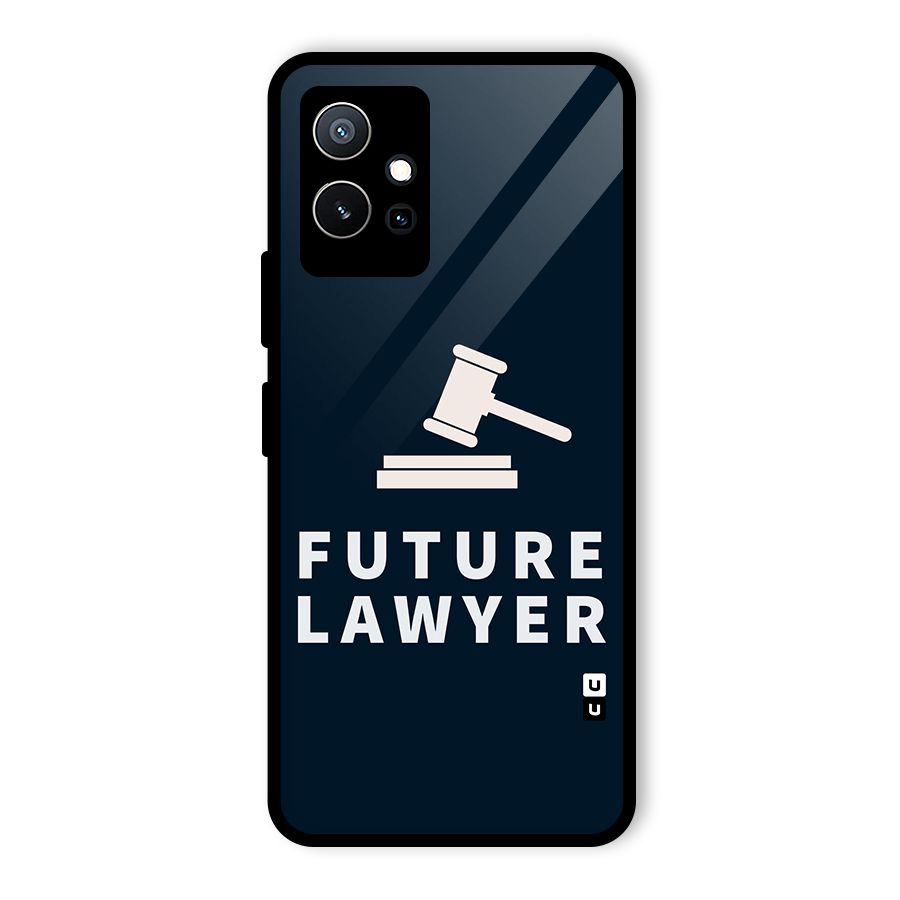 Future Lawyer Glass Back Case for Vivo T1 5G