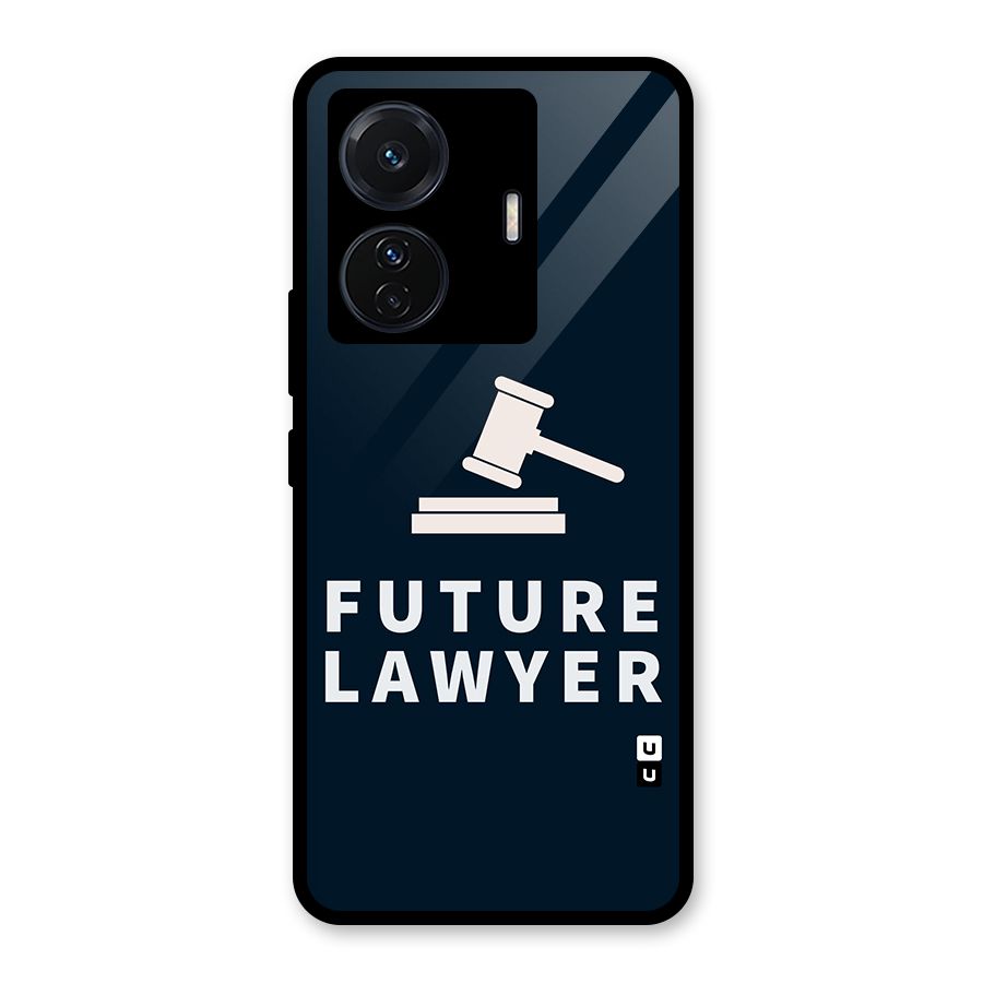 Future Lawyer Glass Back Case for Vivo iQOO Z6 Pro