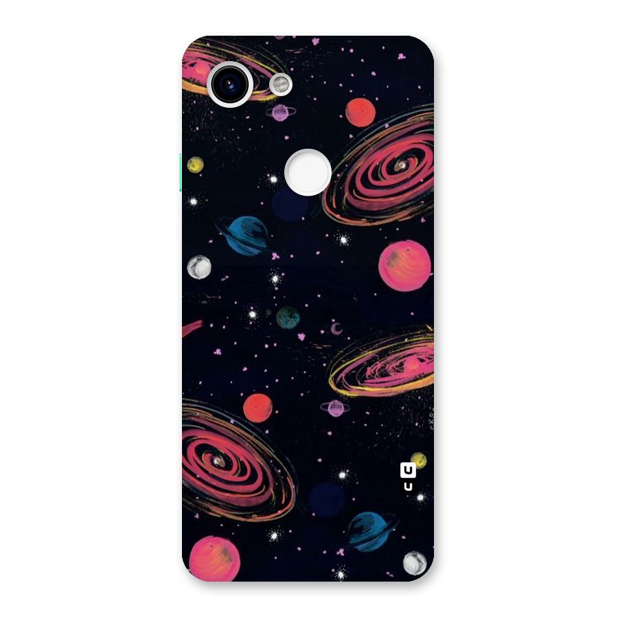 Galaxy Beauty Back Case for Google Pixel 3