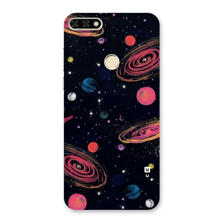 Galaxy Beauty Back Case for Honor 7A