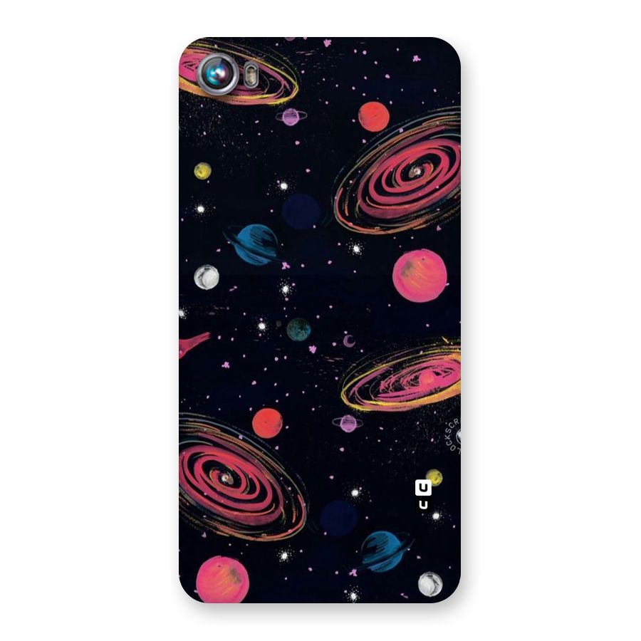 Galaxy Beauty Back Case for Micromax Canvas Fire 4 A107