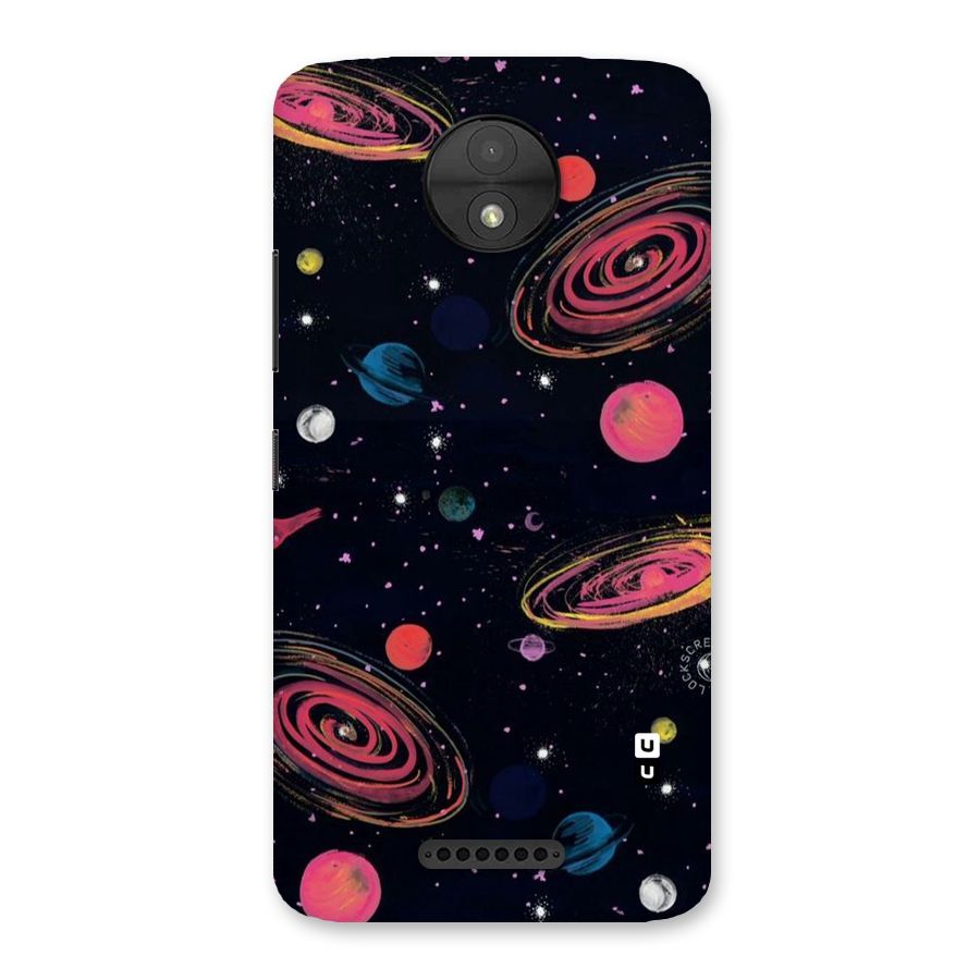 Galaxy Beauty Back Case for Moto C