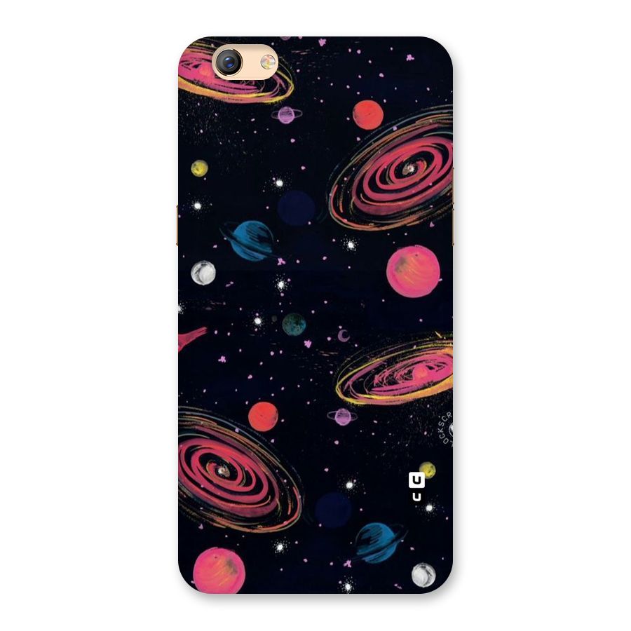 Galaxy Beauty Back Case for Oppo F3 Plus