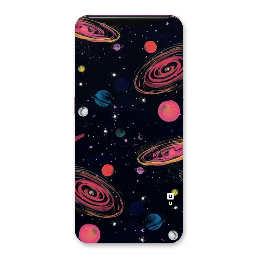 Galaxy Beauty Back Case for Oppo Find X