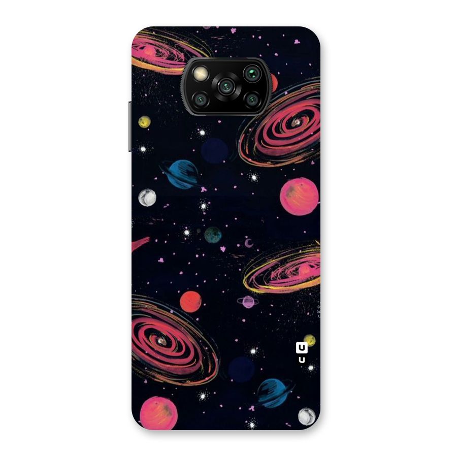 Galaxy Beauty Back Case for Poco X3