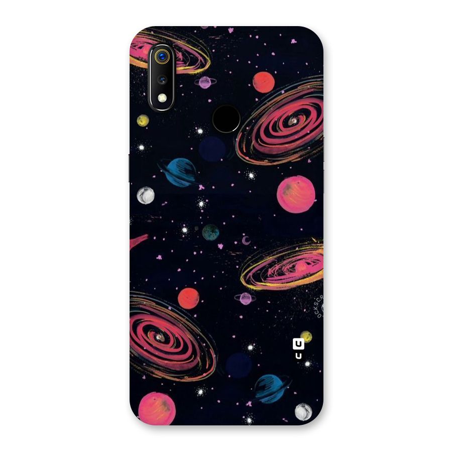 Galaxy Beauty Back Case for Realme 3