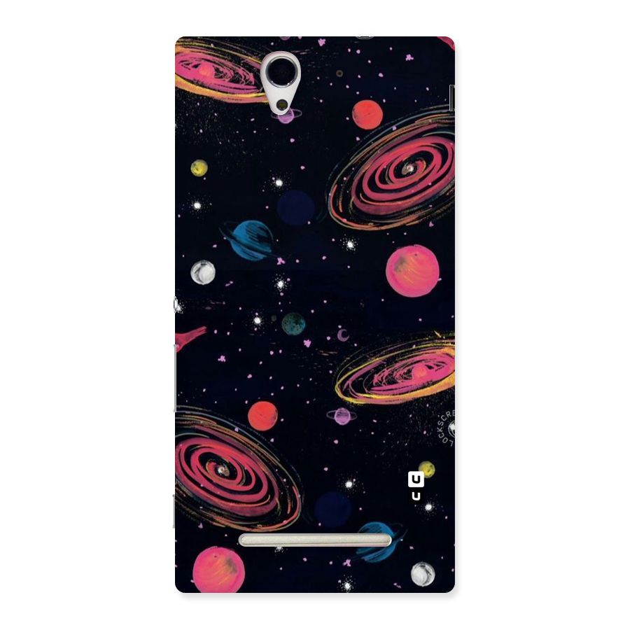 Galaxy Beauty Back Case for Sony Xperia C3