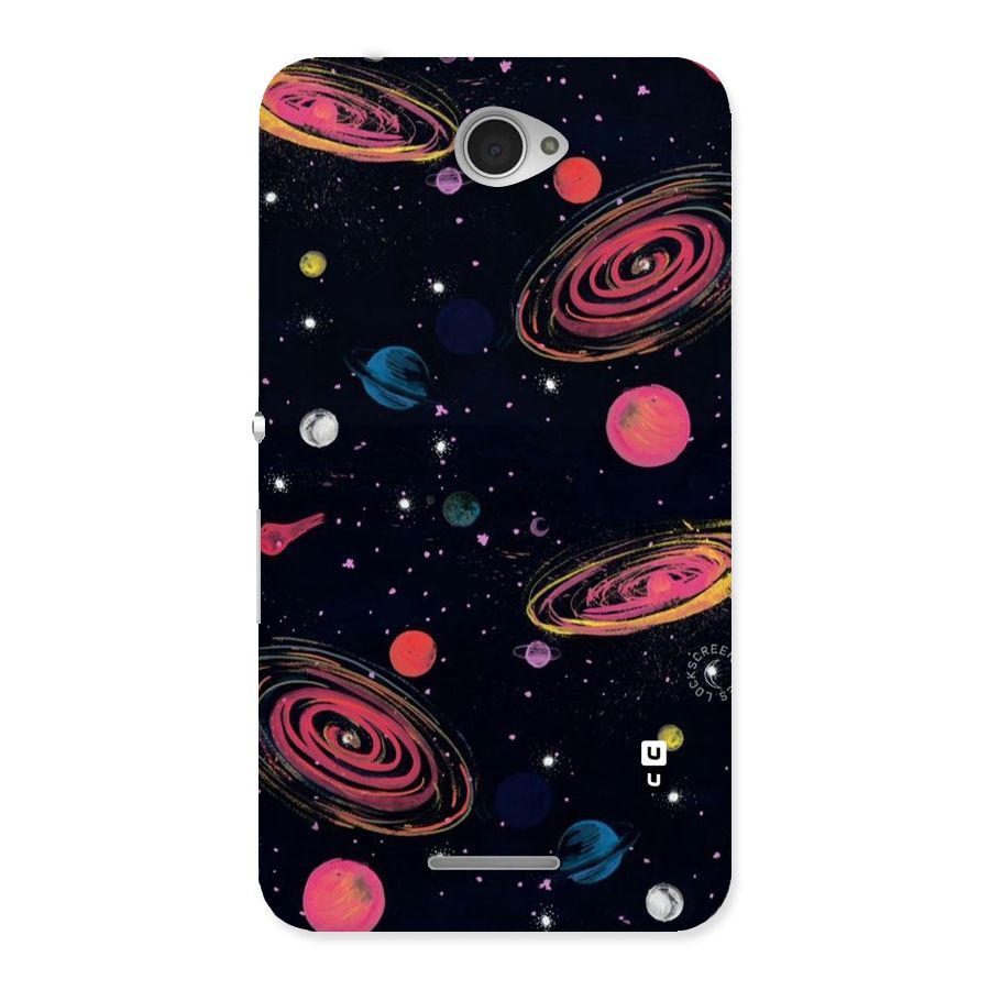 Galaxy Beauty Back Case for Sony Xperia E4