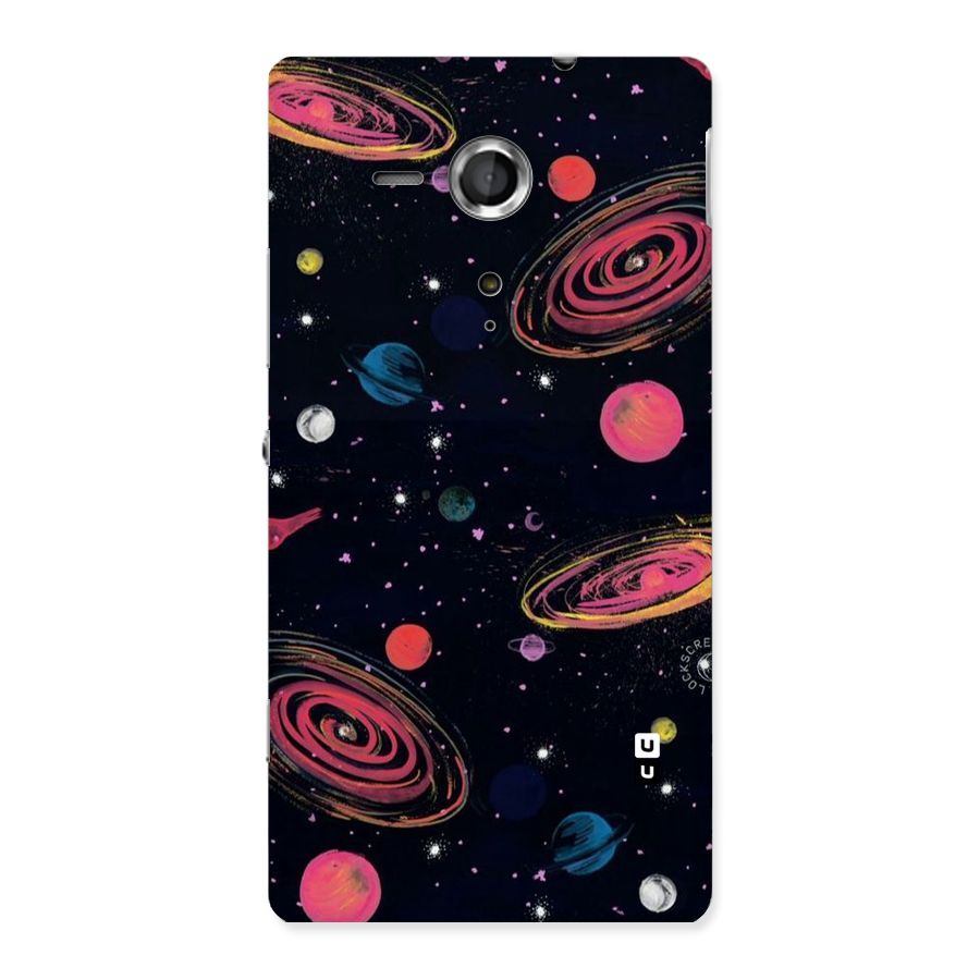 Galaxy Beauty Back Case for Sony Xperia SP