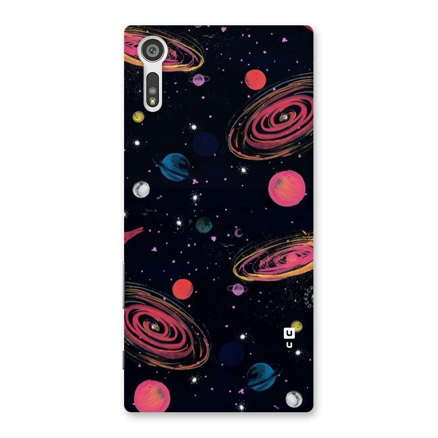 Galaxy Beauty Back Case for Xperia XZ