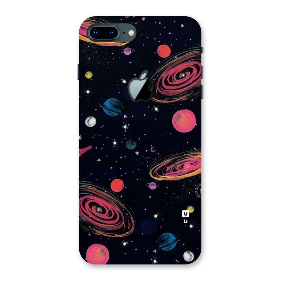 Galaxy Beauty Back Case for iPhone 7 Plus Apple Cut