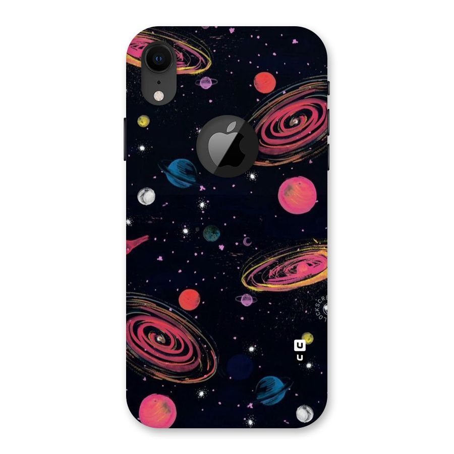 Galaxy Beauty Back Case for iPhone XR Logo Cut