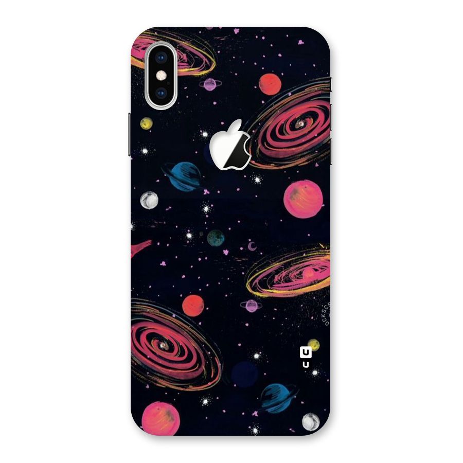 Galaxy Beauty Back Case for iPhone XS Max Apple Cut