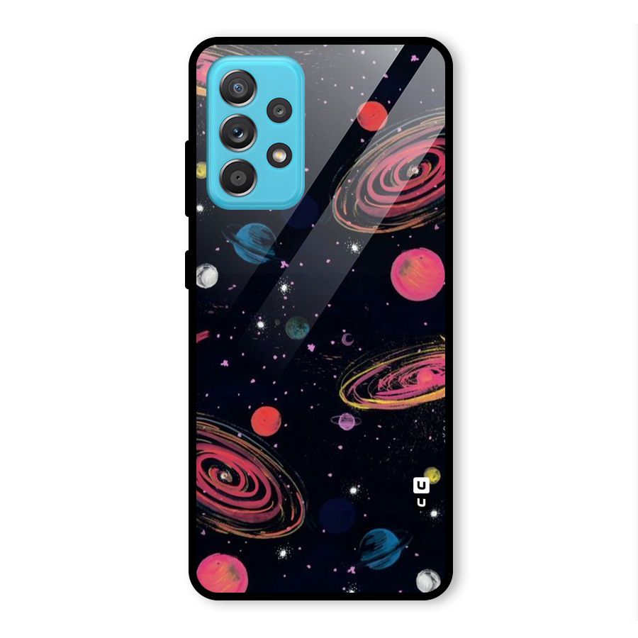 Galaxy Beauty Glass Back Case for Galaxy A52