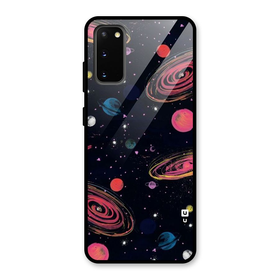 Galaxy Beauty Glass Back Case for Galaxy S20