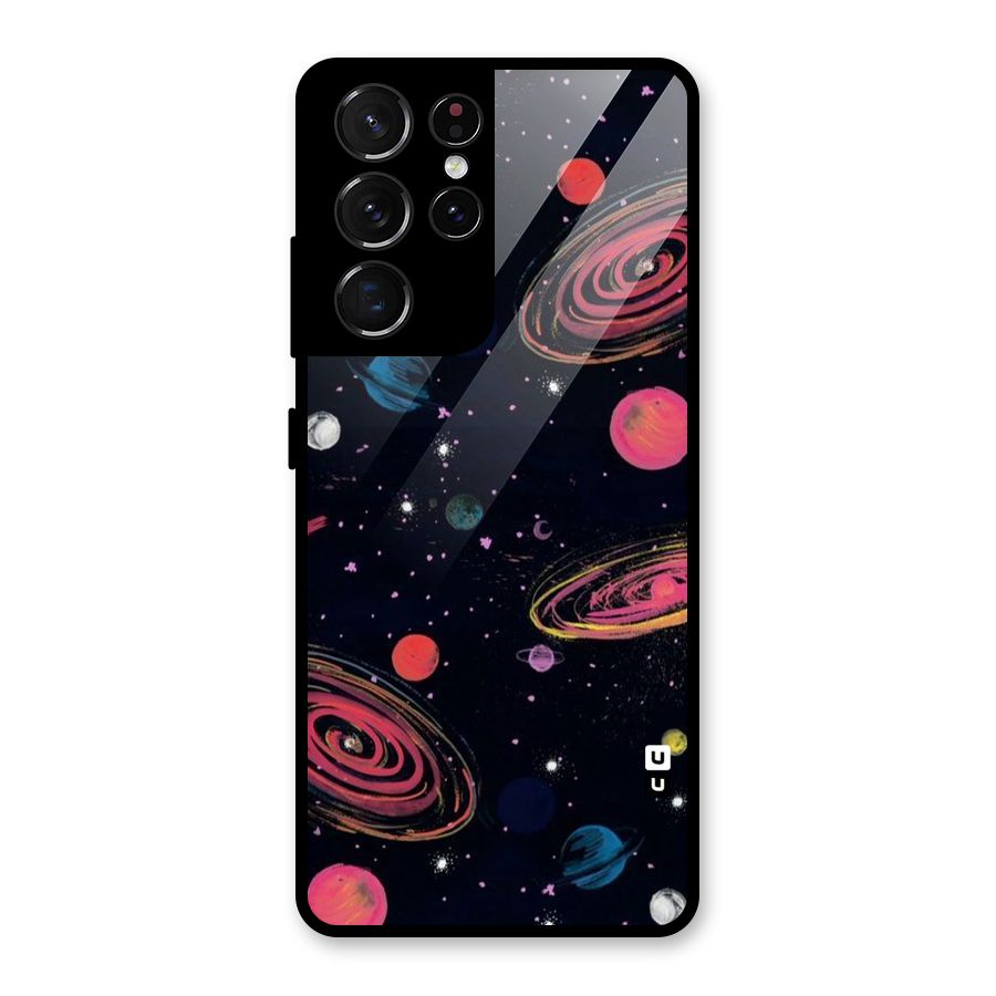 Galaxy Beauty Glass Back Case for Galaxy S21 Ultra 5G