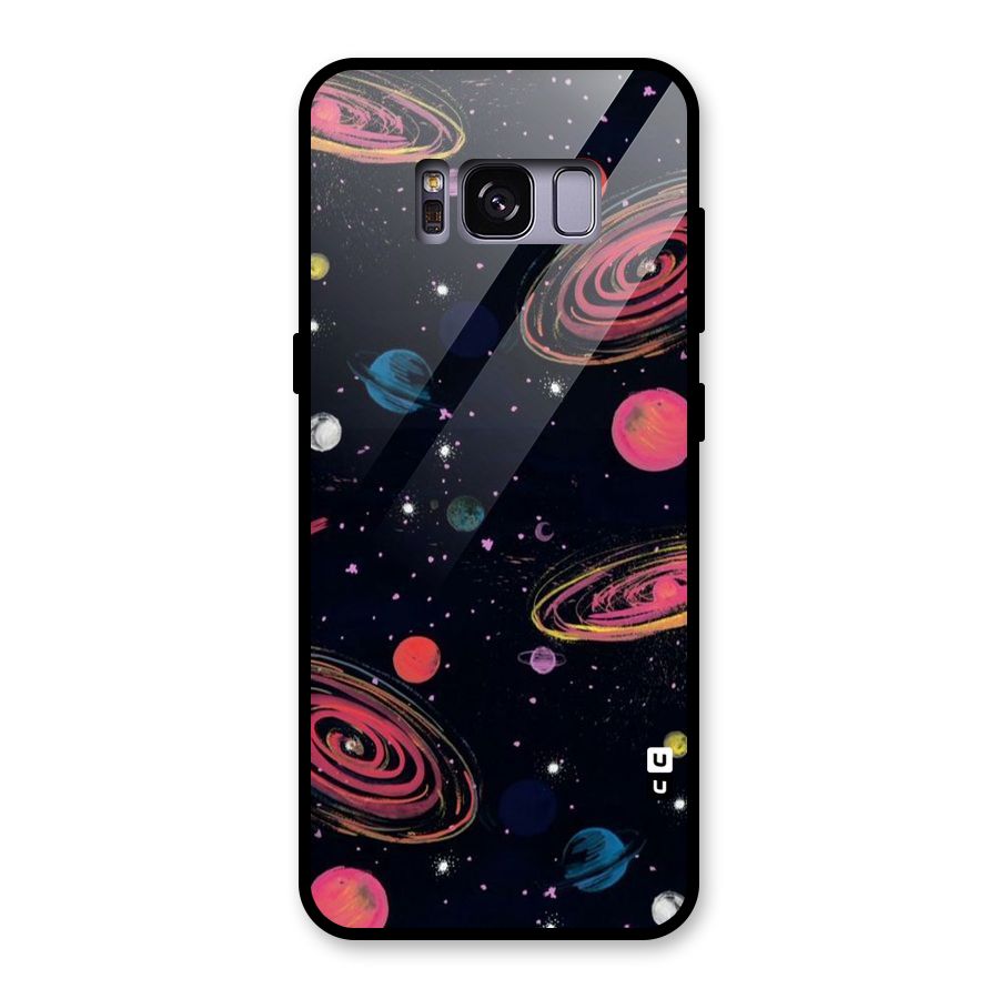 Galaxy Beauty Glass Back Case for Galaxy S8