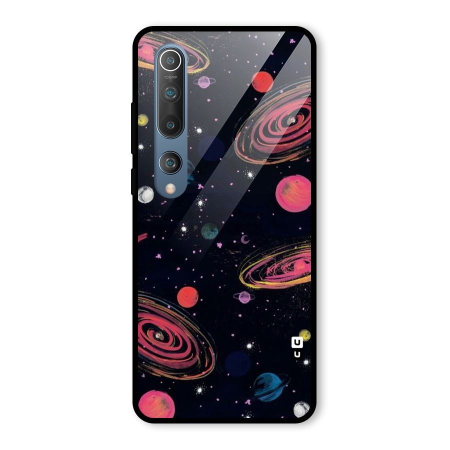 Galaxy Beauty Glass Back Case for Mi 10
