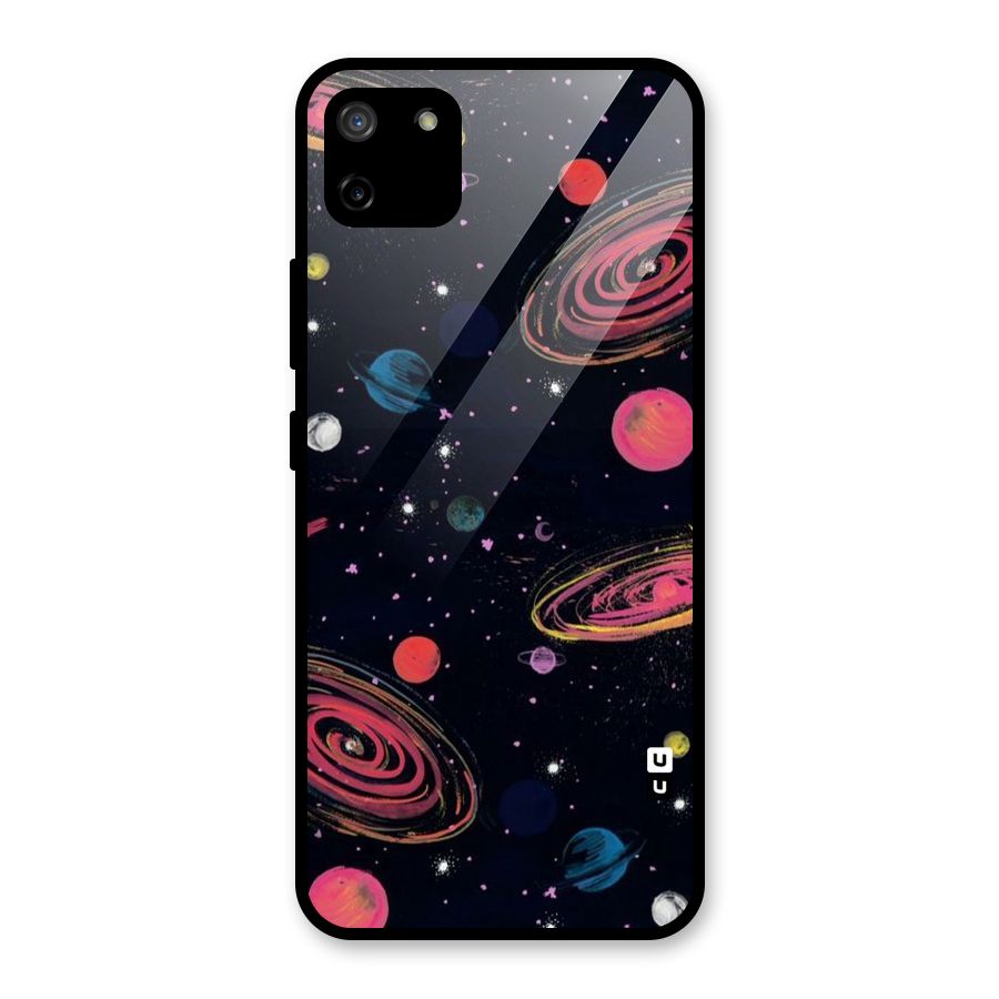 Galaxy Beauty Glass Back Case for Realme C11