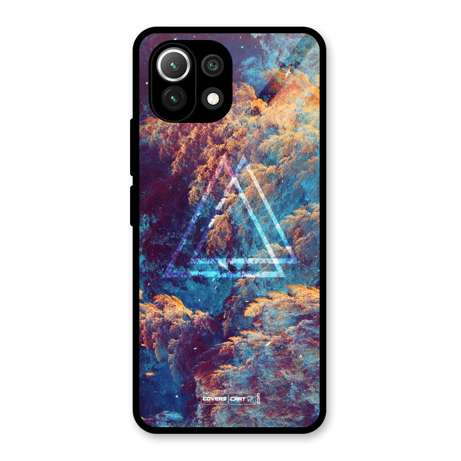 Galaxy Fuse Glass Back Case for Mi 11 Lite NE 5G