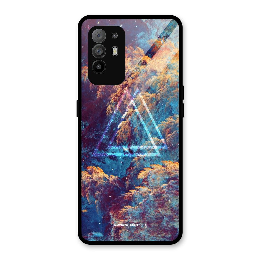 Galaxy Fuse Glass Back Case for Oppo F19 Pro Plus 5G