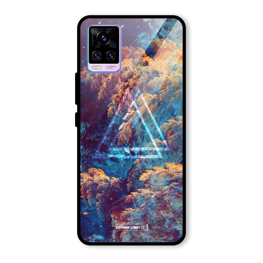 Galaxy Fuse Glass Back Case for Vivo V20 Pro