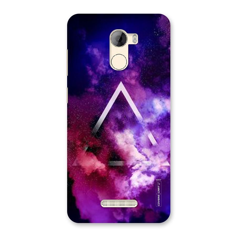 Galaxy Smoke Hues Back Case for Gionee A1 LIte
