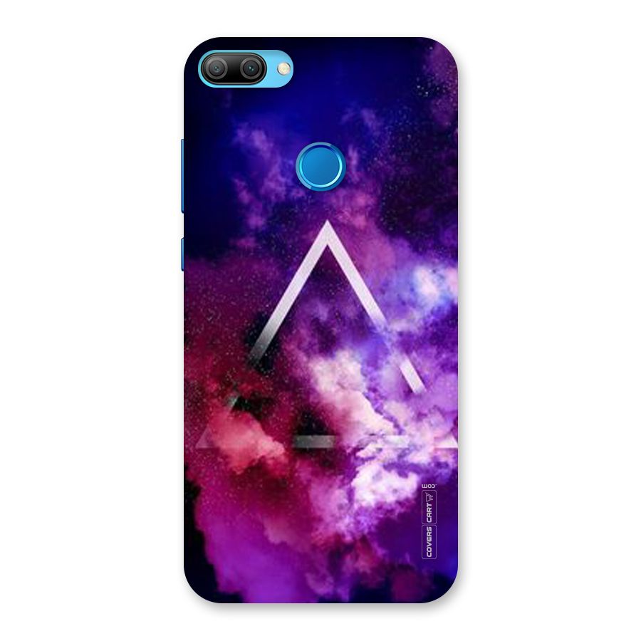 Galaxy Smoke Hues Back Case for Honor 9N
