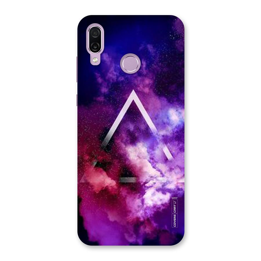 Galaxy Smoke Hues Back Case for Honor Play