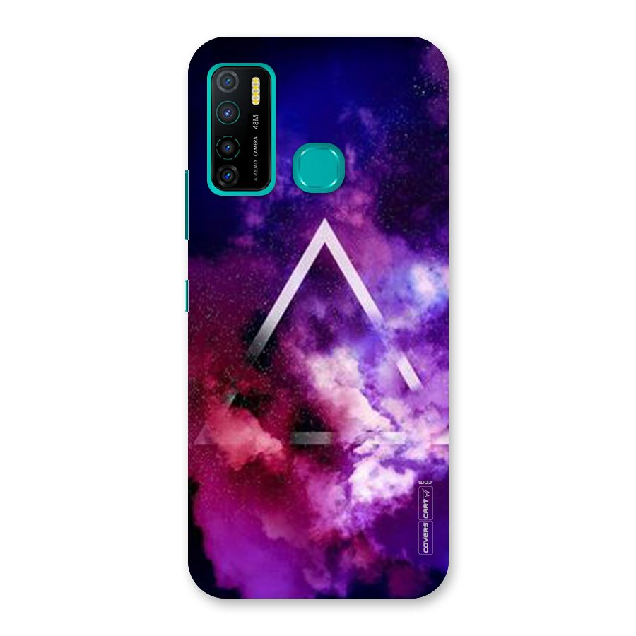 Galaxy Smoke Hues Back Case for Infinix Hot 9 Pro