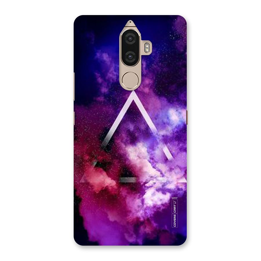 Galaxy Smoke Hues Back Case for Lenovo K8 Note