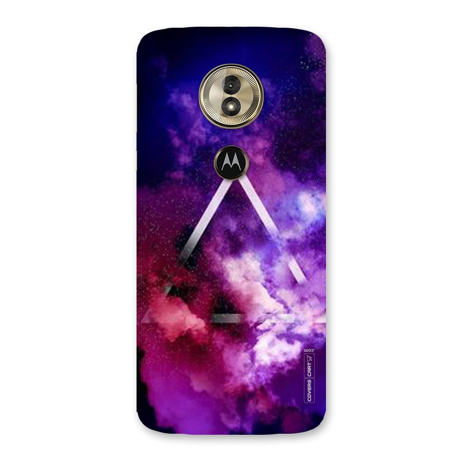 Galaxy Smoke Hues Back Case for Moto G6 Play