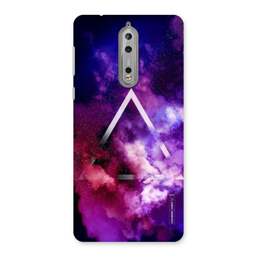 Galaxy Smoke Hues Back Case for Nokia 8
