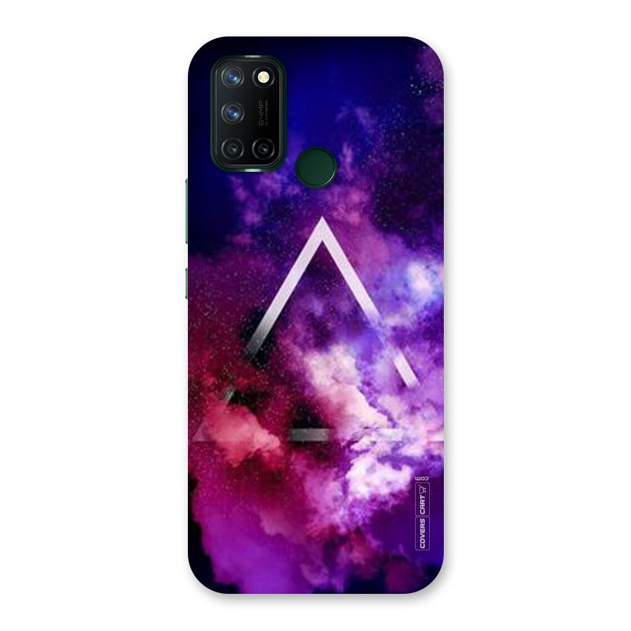 Galaxy Smoke Hues Back Case for Realme 7i