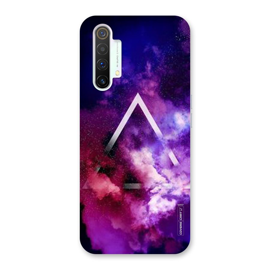 Galaxy Smoke Hues Back Case for Realme X3
