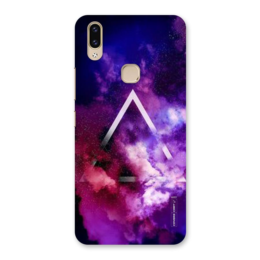 Galaxy Smoke Hues Back Case for Vivo V9