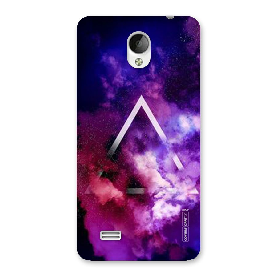 Galaxy Smoke Hues Back Case for Vivo Y21