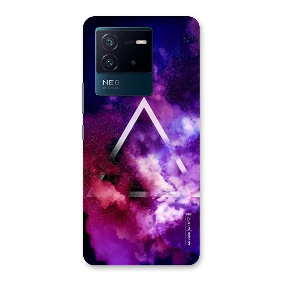 Galaxy Smoke Hues Back Case for Vivo iQOO Neo 6 5G