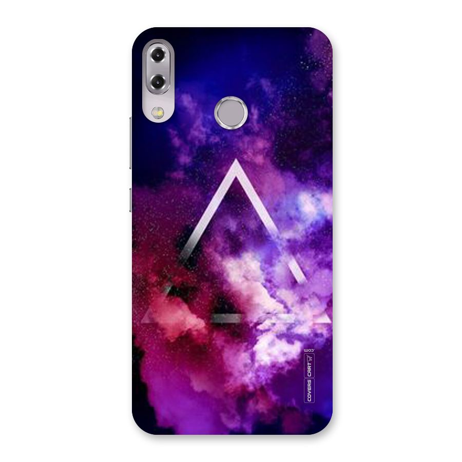 Galaxy Smoke Hues Back Case for Zenfone 5Z