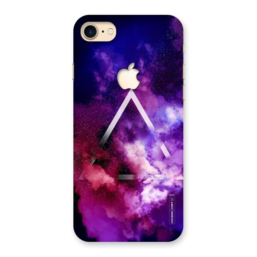 Galaxy Smoke Hues Back Case for iPhone 7 Apple Cut