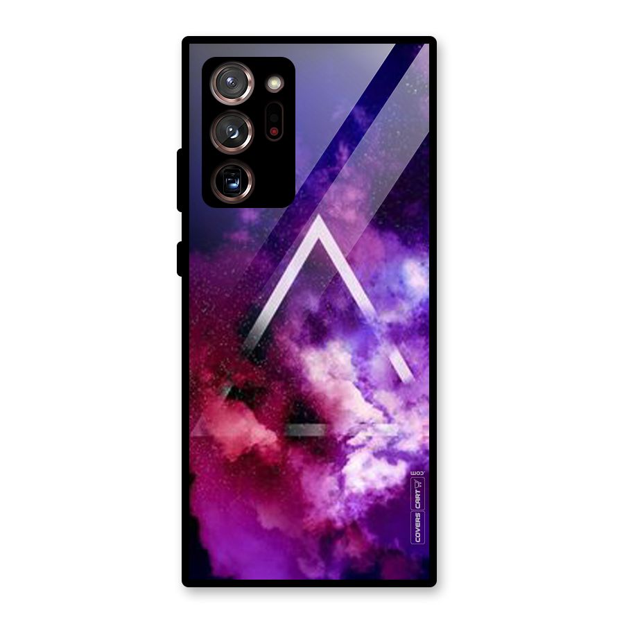 Galaxy Smoke Hues Glass Back Case for Galaxy Note 20 Ultra