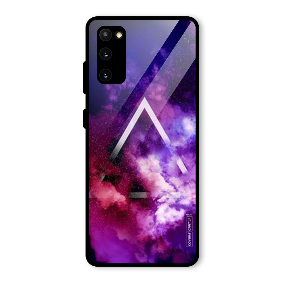 Galaxy Smoke Hues Glass Back Case for Galaxy S20 FE