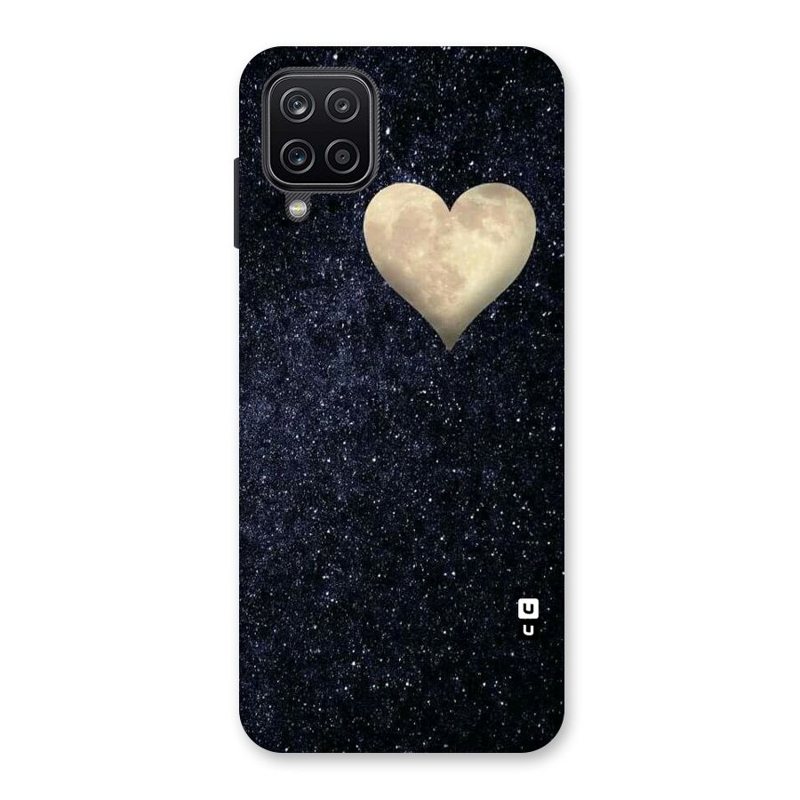 Galaxy Space Heart Back Case for Galaxy A12