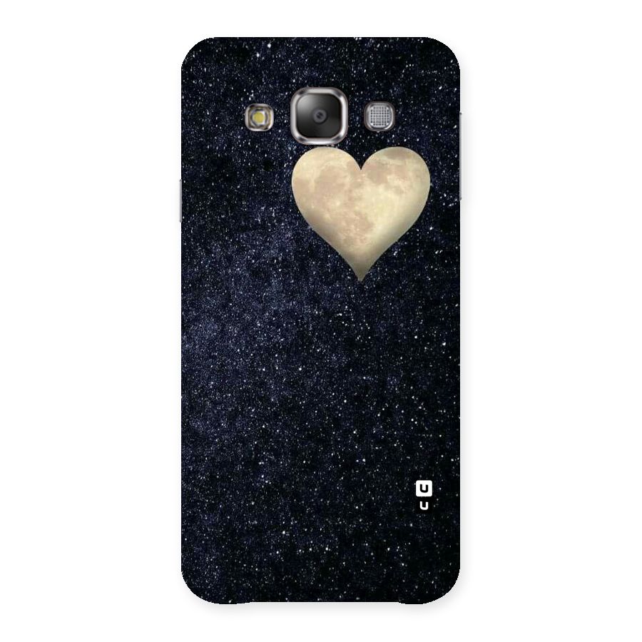 Galaxy Space Heart Back Case for Galaxy E7