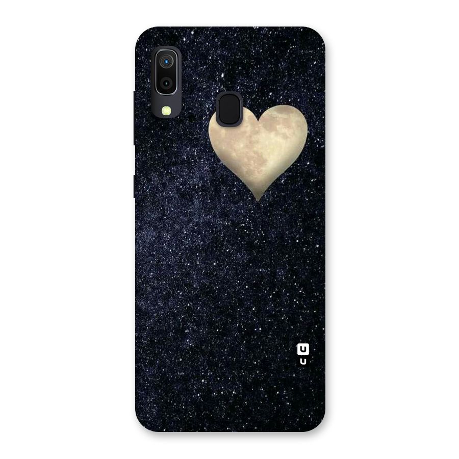 Galaxy Space Heart Back Case for Galaxy M10s