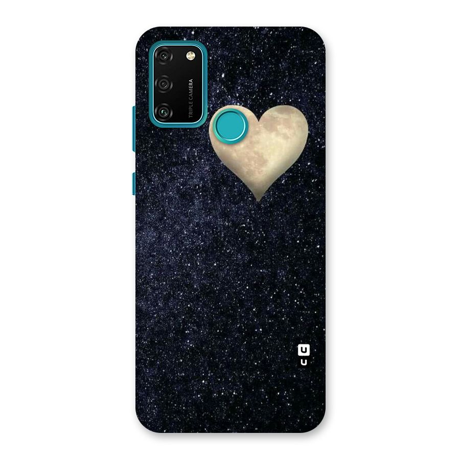 Galaxy Space Heart Back Case for Honor 9A